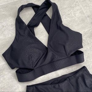Cleo Harper Bra Top | Gorgeous | Black Snakeskin | Small